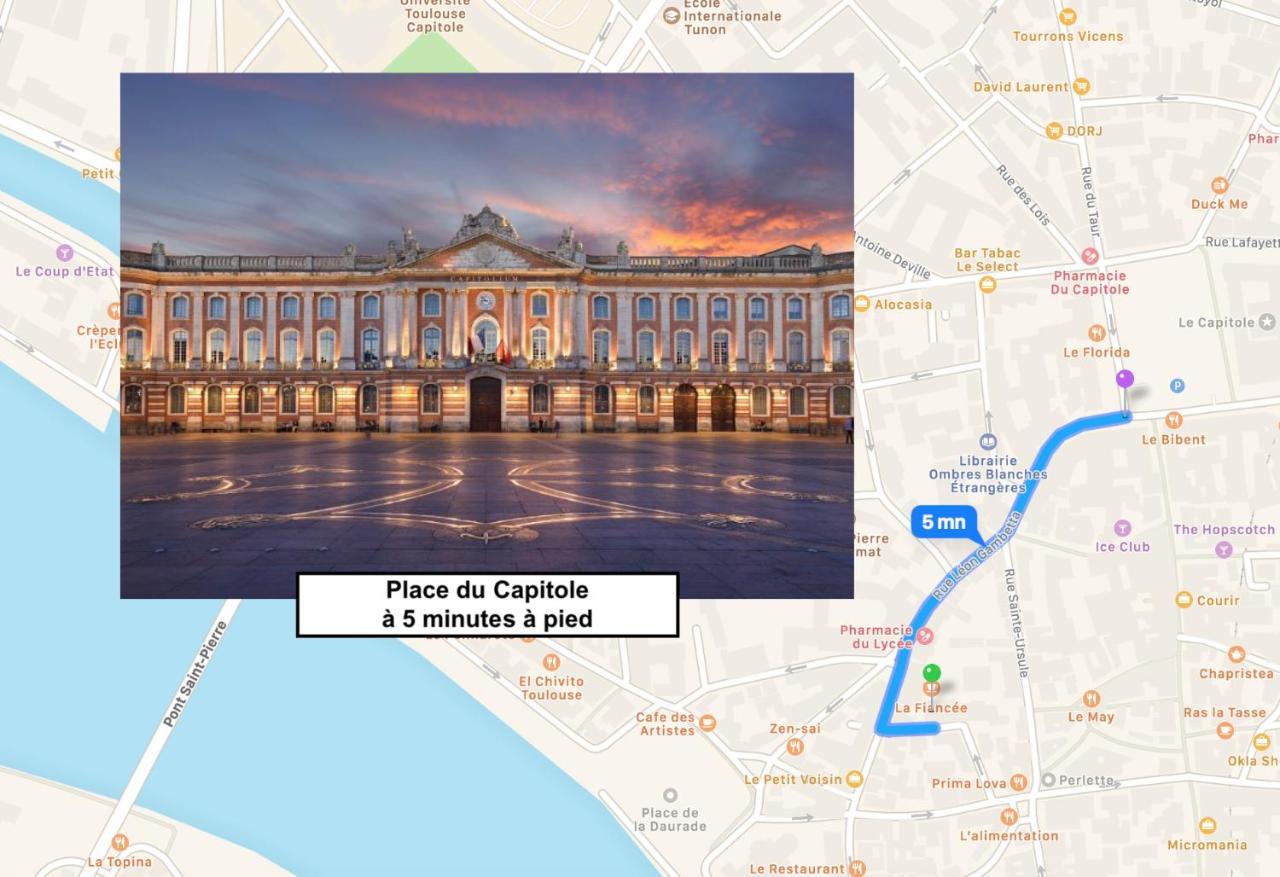 Le Jaures - Appartement Coeur Historique ตูลูส ภายนอก รูปภาพ